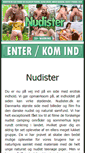 Mobile Screenshot of nudister.dk